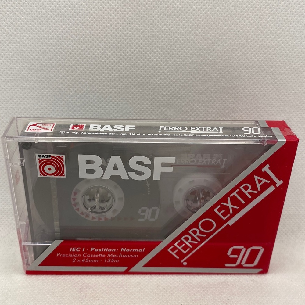 Basf Ferro Extra I Normal Position Blank Audio Tape Factory Se…